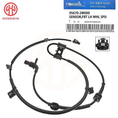 Capteur de vitesse de roue ABS avant et arrière pour Hyundai Santa Fe 2013-2019 / Kia Sorento 4WD 95670-2W000, 95671-2W000, 95680-2W000, 95681-2W000 (avant gauche) (1/5)