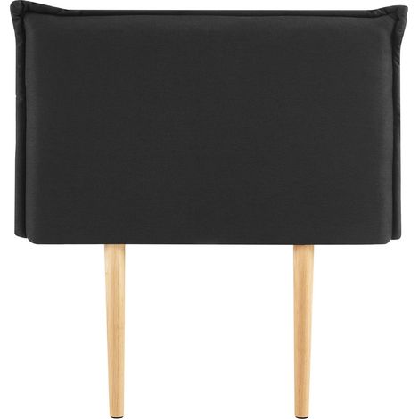 Tête de lit NERINA Noir 90x190 cm (1/5)