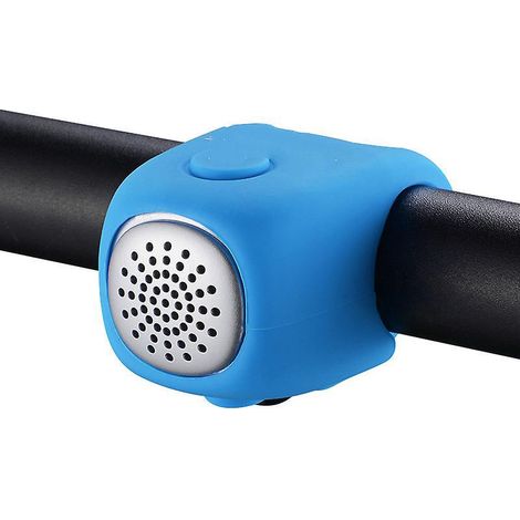 sonnettes Lectrique Vlo, Klaxon Vlo Lectronique, Mini Avertisseur Sonore Cloche E-bell Tanche Bell 80db, Universelle Fixation Lastique En Silicone (1/5)