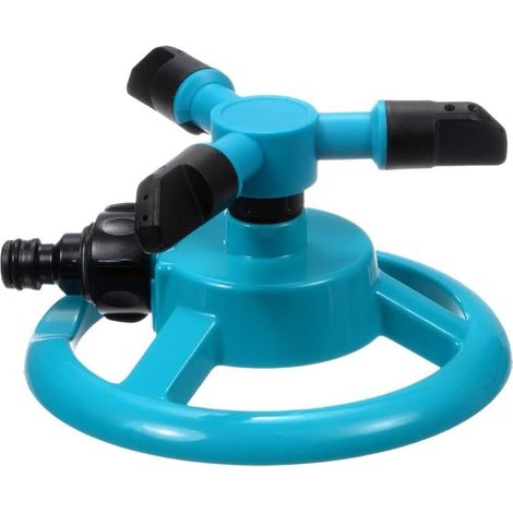 Arroseur rotatif d'extérieur pour arroser la pelouse et activer la zone de jeu pour enfants et animaux domestiques avec corps en ABS stable et large portée de pulvérisation (1/5)