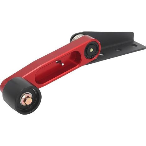 Kit di rulli tendicinghia, kit con doppio cuscinetto in lega di alluminio, viti con rondella per una facile installazione, ideale per F3 RT 2014-2024 (rosso) (1/5)