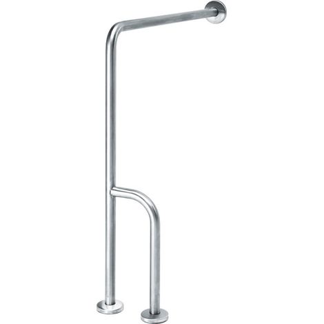 MEDICLINICS BSI020CS Barra Pared/Suelo 3 Apoyos Inox Satinado - ref: BSI020CS (1/2)