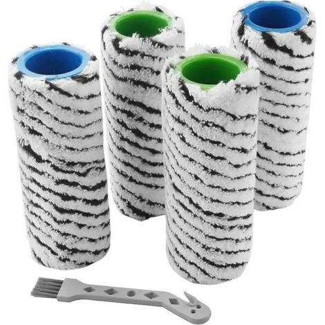 Brosse rotative pour autolaveuse de sols Kärcher, compatible avec les modèles FC5 et FC7. (1/5)