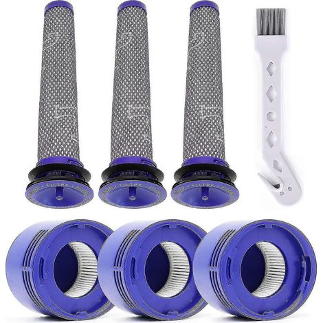 Filtre V8 compatible avec les pièces de rechange pour aspirateur sans fil Dyson V7 SV10 (1/4)