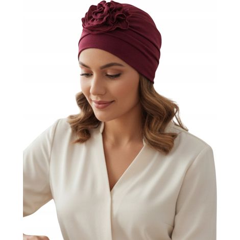 Dalia 251 Damenturban, stilvoll, elegant, bequem auch nach einer Chemotherapie (1/5)