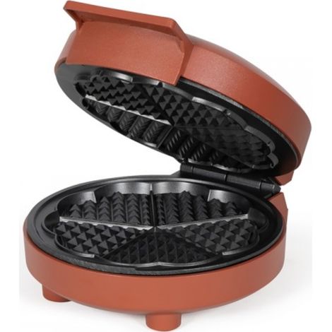 Rotes herzförmiges waffeleisen 1000 w - Livoo - DOP255R