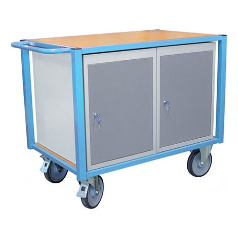 Servante établi montée 500 kg 1 tiroir et 1 bloc-porte - FIMM - 880002995 (1/4)