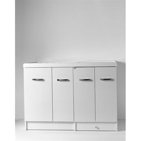 Mobile Eko a terra 127x65 a quattro ante con spazio a sx per