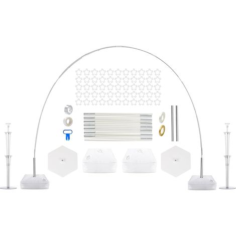 Kit D'Arche De Ballons, Set D'Arche de Ballons Ajustable et RéUtilisable 3Mx2M, DéCoration pour Mariage, Remise de DiplôMe, Anniversaire, N'Inclut pas les Ballon (1/5)