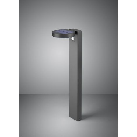 Palo Posadas Led Antracita IP44 con Sensor de Movimiento Iluminación Trio (1/3)
