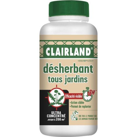 Désherbant Tous Jardins Ultra-concentré 500 Ml Désherbant Tous Jardins Ultra-concentré 500 Ml - Clairland