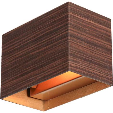 Steinhauer - aplique de pared - Muro - marrón - metal - G9 -