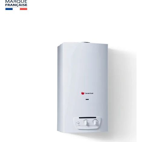 Saunier Duval – Chauffe-eau gaz instantané BUTANE PROPANE – Bas Nox – Dimensions 35x68x32 cm – Installation rapide pour espaces confinés