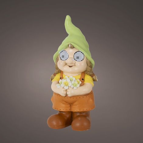 LAMPADA SOLARE GNOMA H37CM BIANCO FREDDO (1/3)