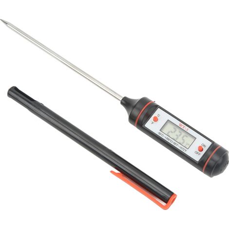 Irovami Thermomètre facile à utiliser, sonde précise en ABS résistant aux rayures, pour climatiseur de voiture (1/5)