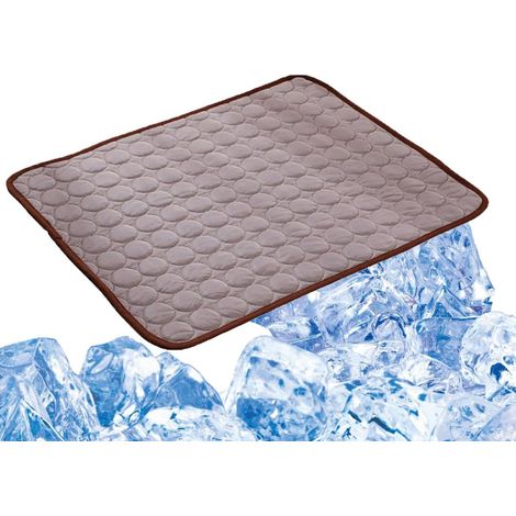 Tappetino rinfrescante per cani e gatti - 100 x 75 cm - Taglia XL - Per animali domestici sotto i 30 kg - Tappetino rinfrescante per cani - Tappetino rinfrescante per gatti - Lavabile - Resistente - C (1/5)