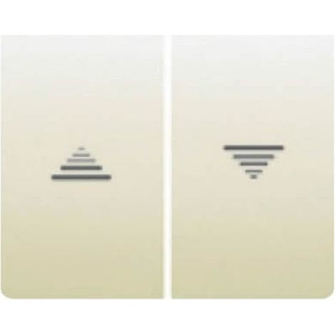 Tecla pulsador o interruptor de persianas BEIGE BJC IRIS 18765-A (1/2)