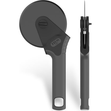 Witt Pizza-Schneiderad Pizzaschneider Black Edition mit Softgriff 48651033 (1/2)