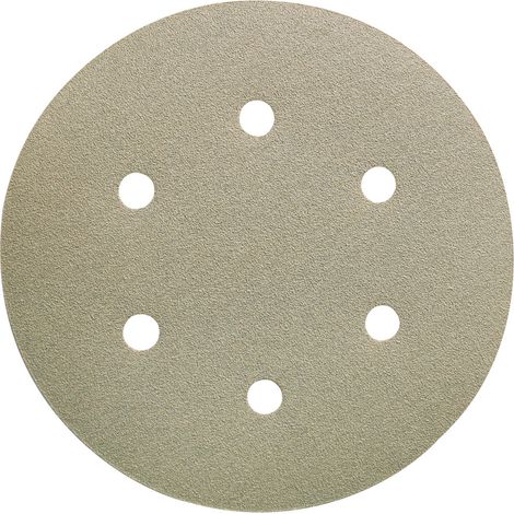 Disque abrasive auto-agrippante pein150mm K180 6 trous FORUM (Par 100)