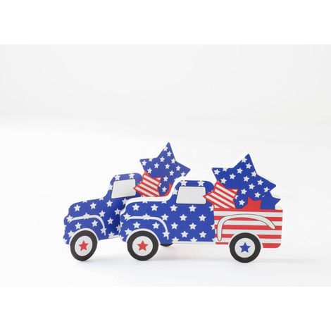 Plaque - Bois - Pour Decoration De Bureau Ou Murale - Theme Fete De L'independance - 12 X 18 X 1 7 Cm - 1 Unite (1/5)