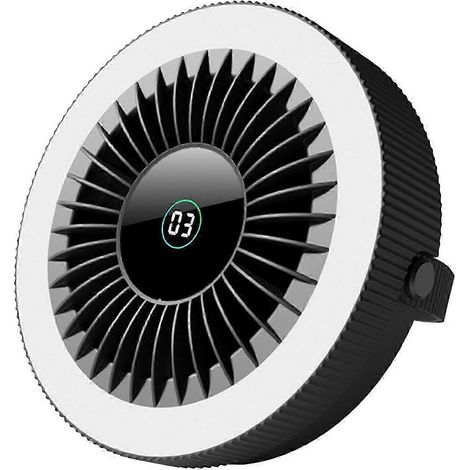 Multifunktionaler Outdoor-Ventilator, Mini-Ventilator für den Haushalt, Hängeventilator für Camping, Standventilator