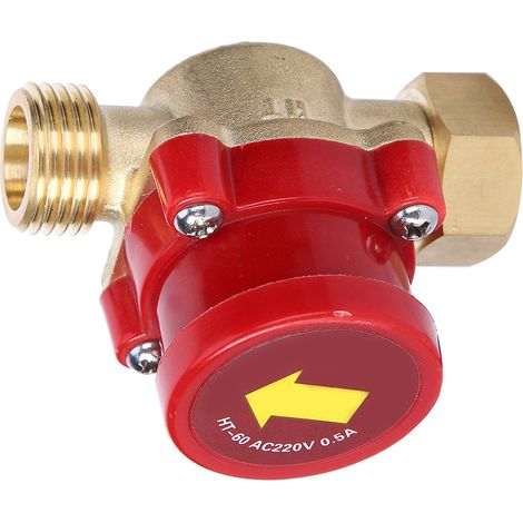 Capteur de débit de pompe à eau, interrupteur de commande automatique de pression HT-60 4-4 220 V 60 W G1/2 po (1/5)