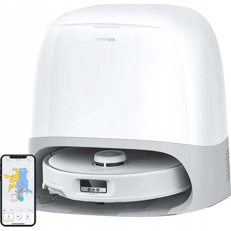 Aspirateur robot Roborock qrevo curv 5a1 aspiration 18500Pa (1/3)