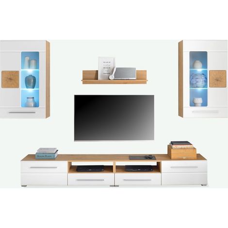 Giorgina  Legno laminato - Quercia Artisan / Bianco (1/4)
