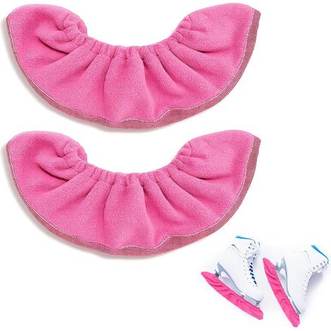 Protège-Lames pour Patins à Glace, Protège-Patins pour Patinage sur Glace et Hockey, Protège-Patins Élastiques, Accessoires pour Patins de Hockey et Patins de Patinage Artistique