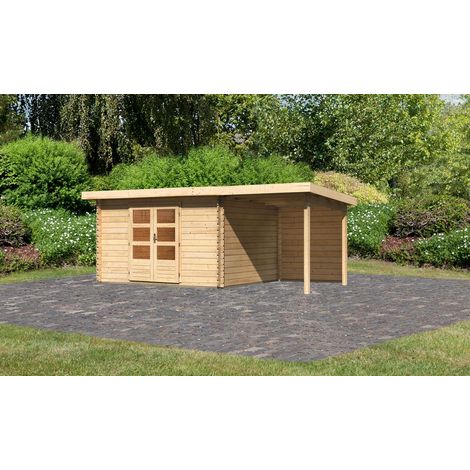 BH Bastrup 7 natur 340x280x222 mit AD 2m breit, 28mm Rückwand