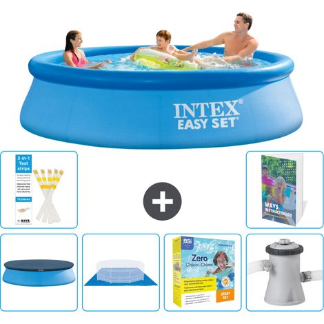 Intex Piscina Easy Set Rotonda - 305x76 cm - 7-pezzi  S24