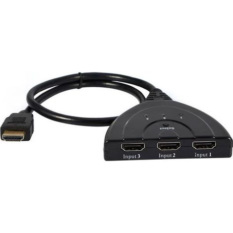 Adaptateur HDMI - DILWE - 3 Ports - 1080P - Commutateur Automatique - Multi-Affichage-Ywey (1/4)