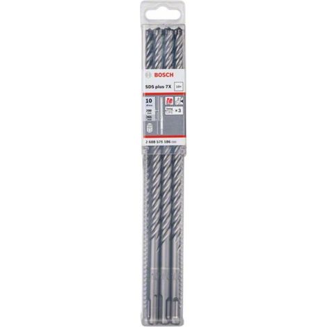 Bosch 10x punta martello SDS-plus-7X 10 x 200 x 265 mm - 2608576186