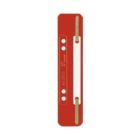 Leitz Heftstreifen kurz 37100025 35x158mm PP rt 25 St./Pack. (1/2)