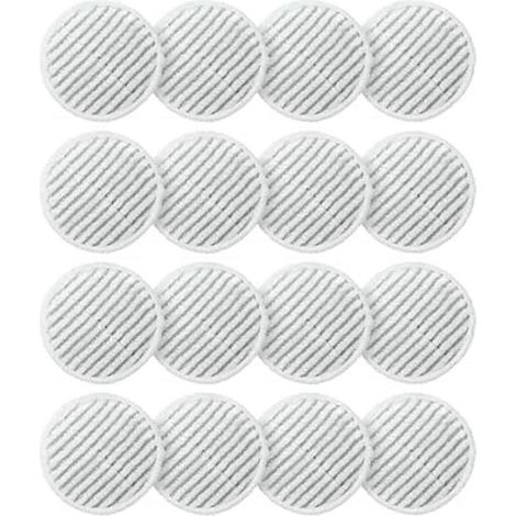 Packung mit 16 Ersatzreinigungstüchern für Dampfmopps der Modelle S7001, S8001, S8201 und S7201 (weiß) (1/5)