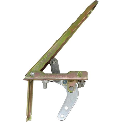 Câble d'accélérateur et levier manuel universel pour tracteur tondeuse motoculteur motobineuse débroussailleuse bateau chargeur pelle rouleau compresseur moissonneuse (seulement pédale) (1/2)