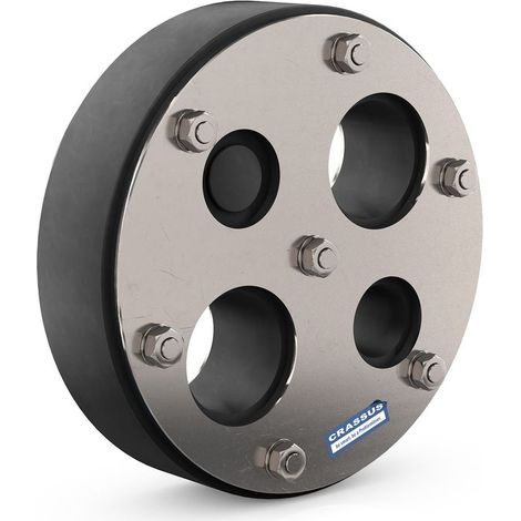 CR Pressd. Type M, DN150, 2x0-32 mm + 2x0-50 mm jusqu'à 2,5 bar, joint : 30 mm, EPDM / V4A