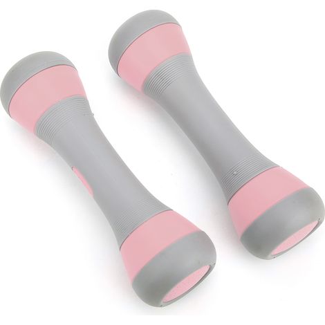 Dumbbell réglable dame, haltère fitness maison, équipement yoga, accessoire sport rose (1/5)