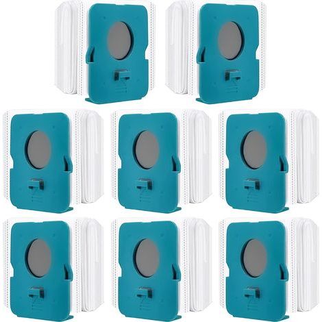Lot de 8 Sacs de Rechange pour Aspirateur Sans Fil Samsung Bespoke Jet VCA-ADB95, Cordless Stick Aspirateur Pièces de Rechange, Clean Station Remplacement, Accessoires pour Aspirateurs (1/5)