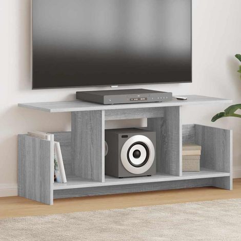 TV-Ständer Graues Sonoma 102 x 35 x 45 cm Holzwerkstoff
