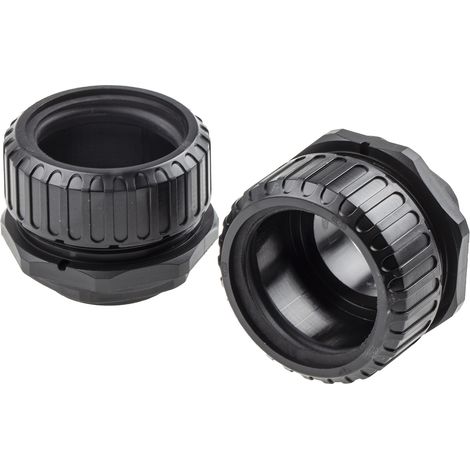 Raccord de gaine Adaptaflex M50, taille 50mm en Nylon 66, IP65 ( Prix pour Paquet de 2 ) (1/2)