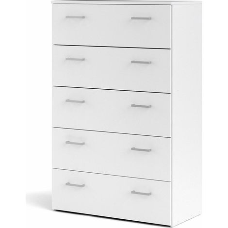 Spell Kommode 5 Schubladen weiss.