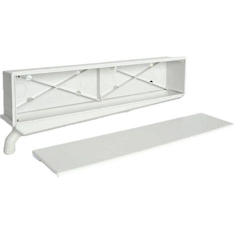 CASSETTA SCARICO CONDENSA 'STARBOX' cm 45 x 7 x 10,2 (lxpxh)