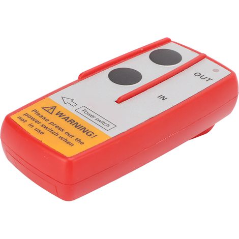Télécommande universelle sans fil pour treuil électrique avec récepteur 434 MHz pour VTT (rouge) (1/5)