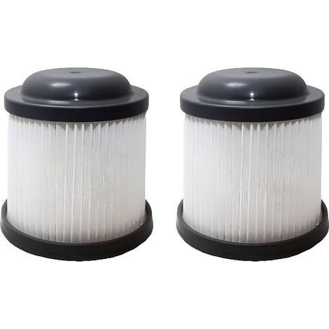 2 pcs Filtre Plissé pour les Aspirateurs à Main Black+Decker Dustbuster PVF110,PHV1210,PHV1410 (1/3)