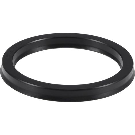 USH Joints Radiaux, Joints D'huile NBR Industrie pour Cylindres Hydrauliques (Noir, 50-mm ID x 60-mm OD x 6-mm Largeur) (1/5)