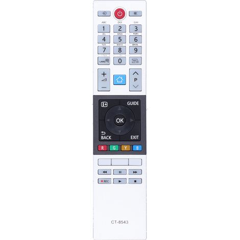 Télécommande CT-8543 pour téléviseurs LED HDTV Toshiba - Accessoires de remplacement (1/5)