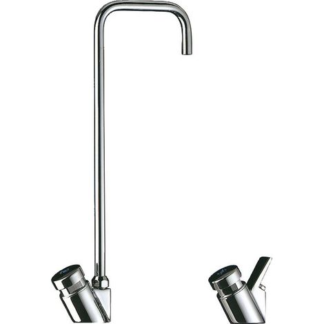 Grifo de caño de cisne para fuente de agua 311tr1 - tubo Rilsan 4x6 - Delabie