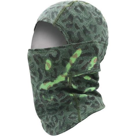 Cagoule thermoréactive unisexe à changement de couleur sensible à la température - Vert foncé à vert clair / Version polaire d'hiver (1/5)