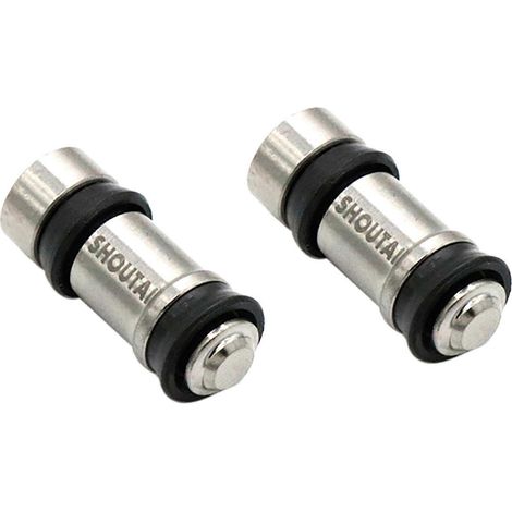 2X Pièces de réparation de piston de valve de disque de frein en alliage de titane pour vélo, compatibles avec les vélos DEORE M785 M8000 SLX M7000. (1/5)